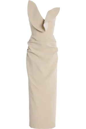 MATICEVSKI Exclusive Requiem Strapless Crepe Maxi Dress - - AU 6 - Moda Operandi