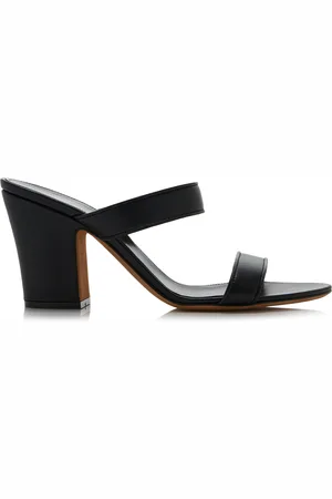 The Row Awar Leather Sandals - - IT 38.5 - Moda Operandi