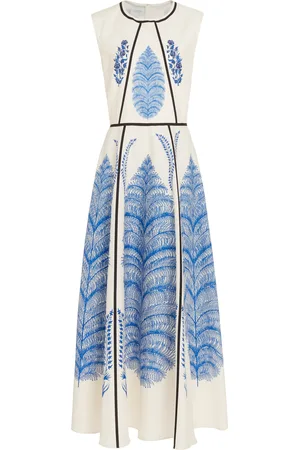 Giambattista Valli Printed Silk Midi Dress - - IT 36 - Moda Operandi