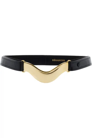 DEHANCHE Brancusi Curved Leather Belt - - OS - Moda Operandi