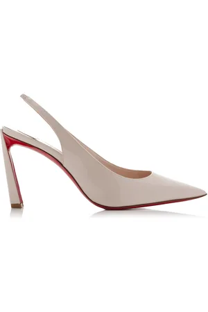 Christian Louboutin Condora 85mm Patent Leather Slingback Pumps - - IT 35 - Moda Operandi
