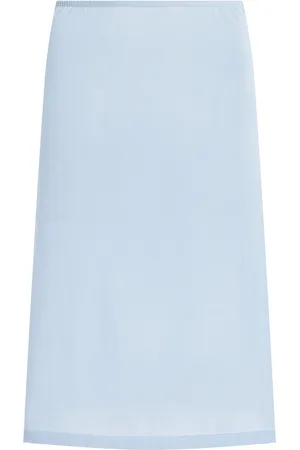 ZIAH Knit Organic Cotton Midi Skirt - - XS - Moda Operandi