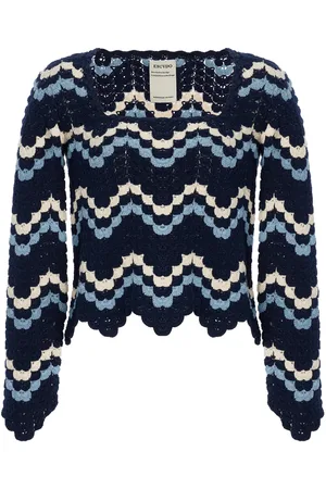 Escvdo Exclusive Crocheted Cotton Top - - XS - Moda Operandi