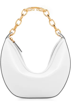 VALENTINO GARAVANI VLogo Chain Leather Hobo Bag - - OS - Moda Operandi