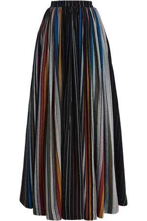 Marrakshi Life The Striped Cotton Puffer Skirt - - XXS - Moda Operandi