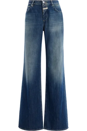 Closed Gillan Rigid Low-Rise Flared-Leg Jeans - - 25 - Moda Operandi