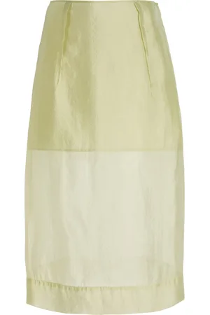 THE GARMENT Gilian Organza Midi Skirt - - UK 8 - Moda Operandi