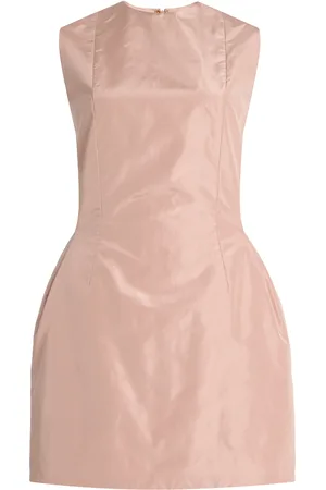 DELPOZO Exclusive Architectural Silk-Satin Mini Dress - - FR 38 - Moda Operandi