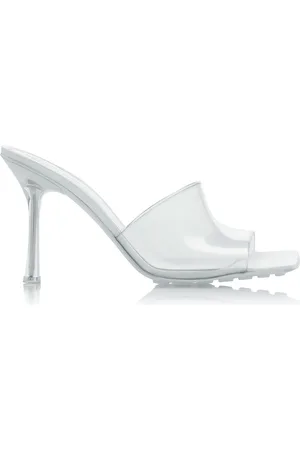 Bottega Veneta Stretch PVC Slide Sandals - - IT 36 - Moda Operandi