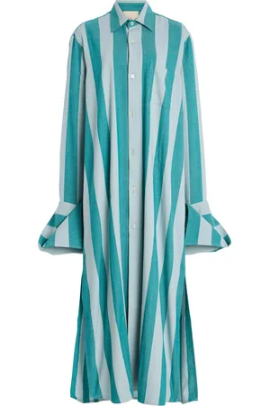 Marrakshi Life Exclusive Riviera Striped Cotton Maxi Dress - - XS - Moda Operandi