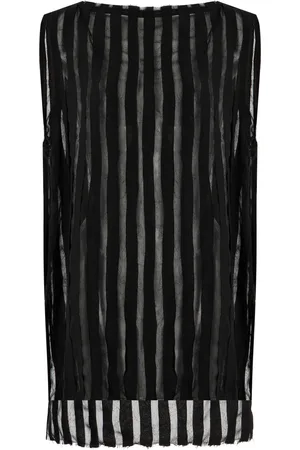 Dagmar Striped Sheer Top - - EU 36 - Moda Operandi