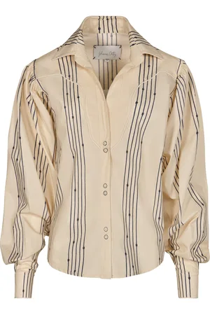 JOHANNA ORTIZ Cabos Sueltos Balloon Sleeve Cotton Shirt - - US 0 - Moda Operandi