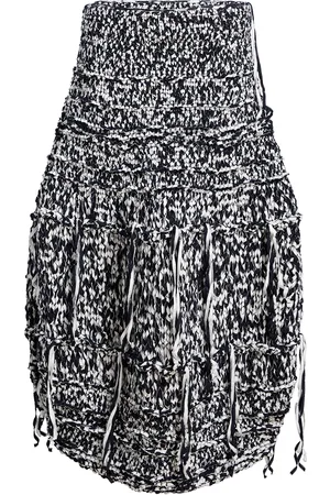 Khaite Inna Knit Cotton-Blend Maxi Skirt - - S - Moda Operandi