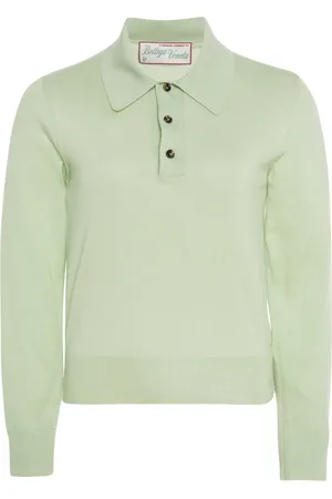 Bottega Veneta Cashmere Polo Top - - M - Moda Operandi