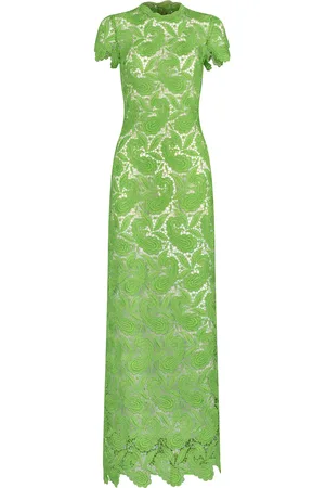 Silvia Tcherassi Roxana Lace Cotton-Blend Maxi Dress - - S - Moda Operandi