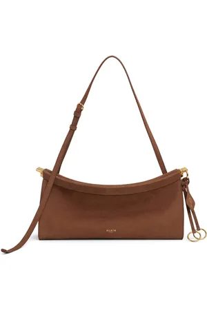 Alaïa Le Click Medium Suede E/W Shoulder Bag - - OS - Moda Operandi