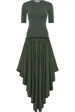 GABRIELA HEARST Sirona Wool-Silk Maxi Dress - - IT 38 - Moda Operandi