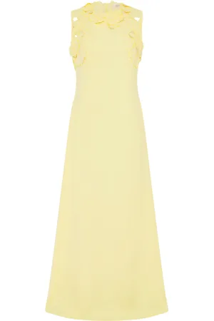 LEO LIN Solene Applique Maxi Dress - Sorbet - - AU 8 - Moda Operandi