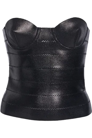Tom Ford Intarsia Strapless Bustier Top - - L - Moda Operandi