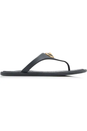 VERSACE La Vacanza Rubber Thong Sandals - - IT 35 - Moda Operandi