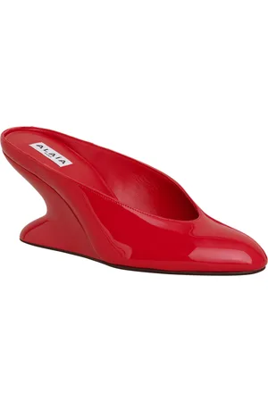 Alaïa Patent Leather Mules - - IT 37 - Moda Operandi