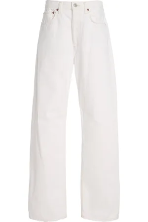 AGOLDE Kelly Rigid High-Rise Straight-Leg Jeans - - 25 - Moda Operandi