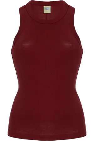Flore Flore Hannah Organic Cotton Tank Top - - L - Moda Operandi