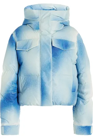 Goldbergh Ciel Bleu Denim-Print Down Ski Jacket - - EU 34 - Moda Operandi