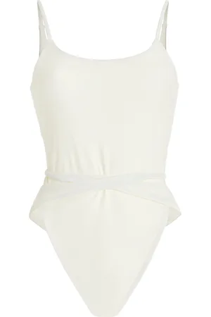 Mare Perpetua Essential Tie-Detailed Open Back One-Piece Swimsuit - - XS - Moda Operandi