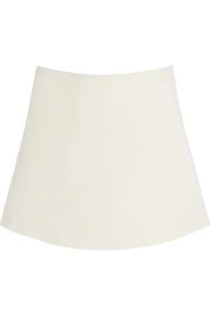 THE GARMENT Kelly Cotton-Blend Mini Skirt - - UK 6 - Moda Operandi