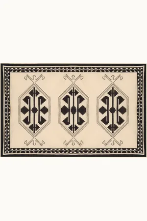 JOHANNA ORTIZ Ayahuasca Cotton Pareo - Black/white - OS - Moda Operandi