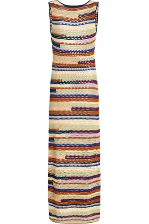 Escvdo Exclusive Open-Back Knitted Maxi Dress - - XS - Moda Operandi