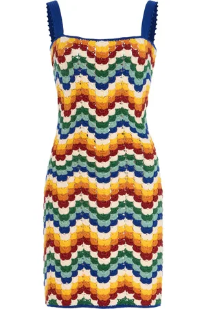 Escvdo Exclusive Riviera Marea Knitted Mini Dress - - XS - Moda Operandi