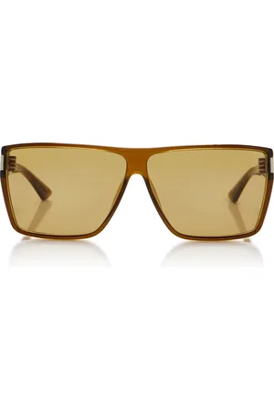 Saint Laurent Rectangle-Frame Sunglasses - - OS - Moda Operandi