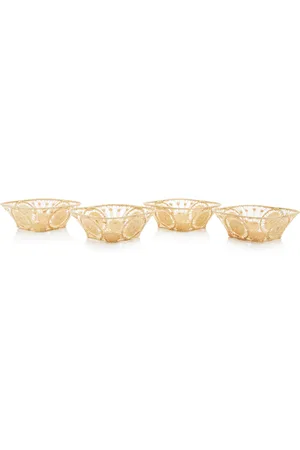 Moda Domus Set-of-4 Wicker Bowls - - Moda Operandi