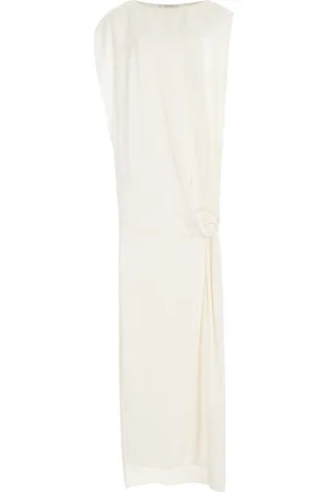 The Row Esmee Draped Jersey Crepe Maxi Dress - - US 6 - Moda Operandi