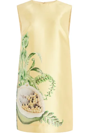 ALÉMAIS Sol Satin Crepe Mini Dress - - AU 6 - Moda Operandi