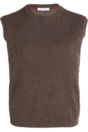 Salvatore Ferragamo Ribbed-Knit Virgin Wool Vest - - XS - Moda Operandi
