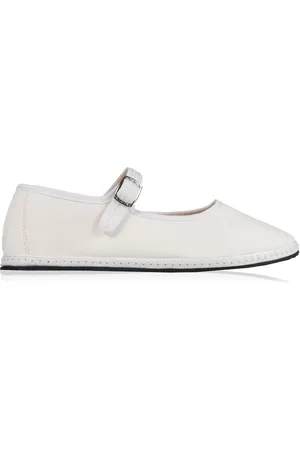 VIBI VENEZIA Canvas Mary Jane Flats - - IT 35 - Moda Operandi