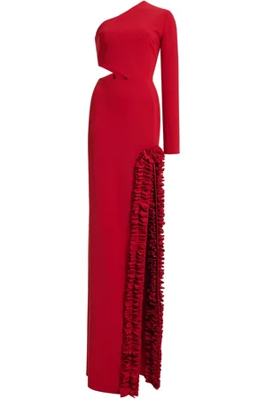 GRETA CONSTANTINE Kiros Cold-Shoulder Cut-Out Gown - - US 2 - Moda Operandi