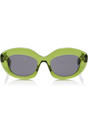 Loewe Round-Frame Acetate Sunglasses - - OS - Moda Operandi