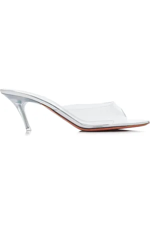 Amina Muaddi Alexa PVC Sandals - - IT 35 - Moda Operandi