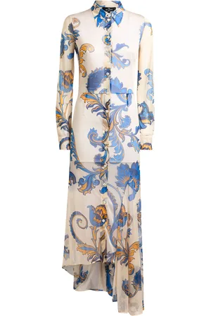 Etro Jersey Maxi Shirt Dress - - IT 38 - Moda Operandi