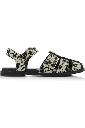 Freda Salvador Sera Pony Hair Sandals - - US 6 - Moda Operandi