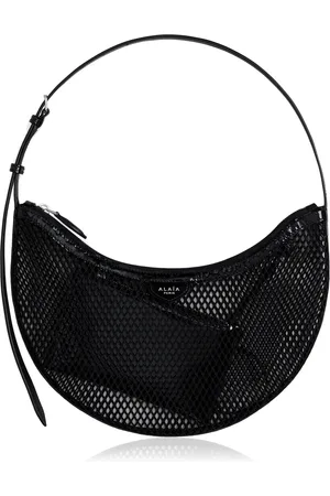 Alaïa One Piece Demi Leather-Trimmed Mesh Shoulder Bag - - OS - Moda Operandi