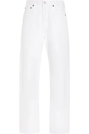 AGOLDE 90s Pinch Waist Rigid High-Rise Straight-Leg Jeans - - 25 - Moda Operandi