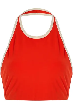 Norba Kiki Contrast-Trim Jersey Top - - XS - Moda Operandi