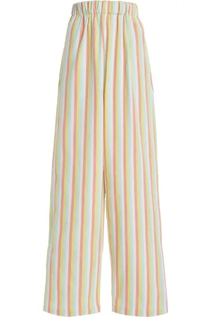 Marrakshi Life Exclusive Cotton-Blend Palazzo Pants - - XS - Moda Operandi