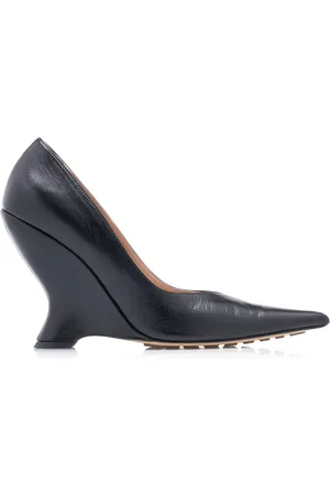 Bottega Veneta Leather Pumps - - IT 37.5 - Moda Operandi