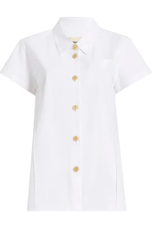 Khaite Keefe Cotton Poplin Shirt - - S - Moda Operandi